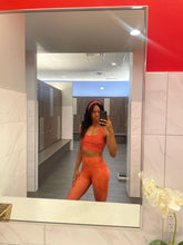 Load image into Gallery viewer, The Royal Court Fitness sports bra X Crocodile Red