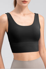Load image into Gallery viewer, Scoop Neck Wide Strap Active Tank