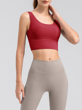 Load image into Gallery viewer, Scoop Neck Wide Strap Active Tank