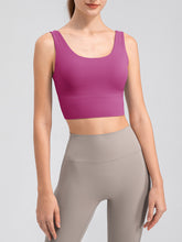 Load image into Gallery viewer, Scoop Neck Wide Strap Active Tank