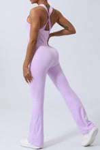 Load image into Gallery viewer, Crisscross Wide Strap Sleeveless Jumpsuit