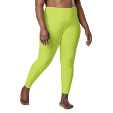 Load image into Gallery viewer, The Royal Court Fitness Leggings/ Lime