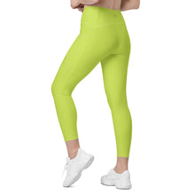 Load image into Gallery viewer, The Royal Court Fitness Leggings/ Lime