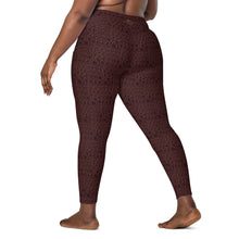 Load image into Gallery viewer, The Royal Court Fitness Leggings x Crocodile Malbec