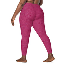 Load image into Gallery viewer, The Royal Court Fitness Leggings x Crocodile Pink