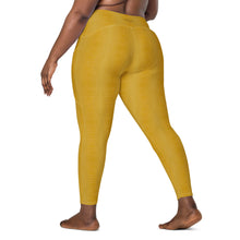 Load image into Gallery viewer, The Royal Court Fitness Leggings x Crocodile Yellow