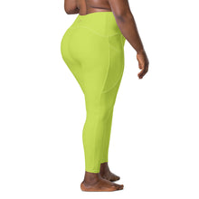 Load image into Gallery viewer, The Royal Court Fitness Leggings/ Lime