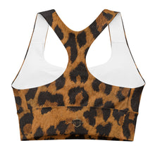 Load image into Gallery viewer, The Royal Court Fitness sports bra/ Leopard