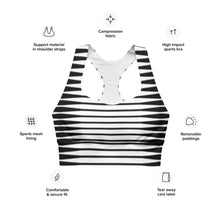 Load image into Gallery viewer, The Royal Court Fitness Sports Bra/ Two-Tone