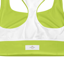 Load image into Gallery viewer, The Royal Court Fitness Sports Bra/ Lime