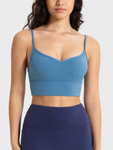 Load image into Gallery viewer, Spaghetti Strap Sport Bra
