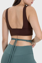 Load image into Gallery viewer, Backless Wide Strap Active Bra
