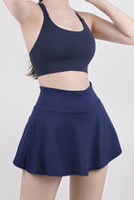 Load image into Gallery viewer, High Waist Pleated Active Skirt
