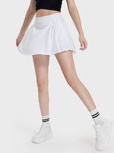 Load image into Gallery viewer, Pleated Detail Mid-Rise Waist Active Skirt
