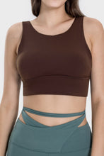 Load image into Gallery viewer, Backless Wide Strap Active Bra
