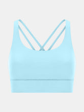 Load image into Gallery viewer, Crisscross Scoop Neck Active Tank
