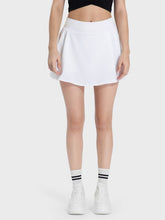 Load image into Gallery viewer, Pleated Detail Mid-Rise Waist Active Skirt
