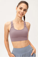 Load image into Gallery viewer, Scoop Neck Long Sports Bra
