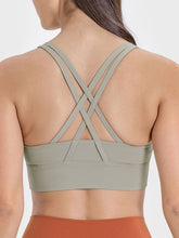 Load image into Gallery viewer, Crisscross Scoop Neck Active Tank
