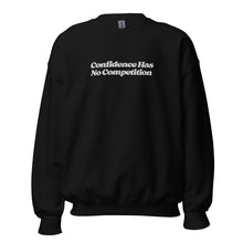 Load image into Gallery viewer, Confidence Has No Competition Embroidered Sweatshirt
