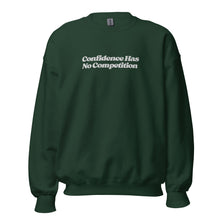Load image into Gallery viewer, Confidence Has No Competition Embroidered Sweatshirt
