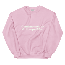 Load image into Gallery viewer, Confidence has no Competition Crewneck Sweatshirt
