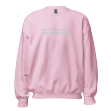 Load image into Gallery viewer, Confidence Has No Competition Embroidered Sweatshirt
