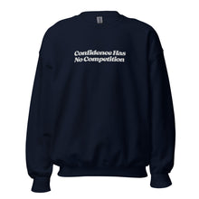 Load image into Gallery viewer, Confidence Has No Competition Embroidered Sweatshirt
