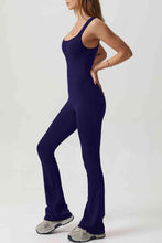 Load image into Gallery viewer, Square Neck Sleeveless Sports Jumpsuit
