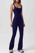 Load image into Gallery viewer, Square Neck Sleeveless Sports Jumpsuit
