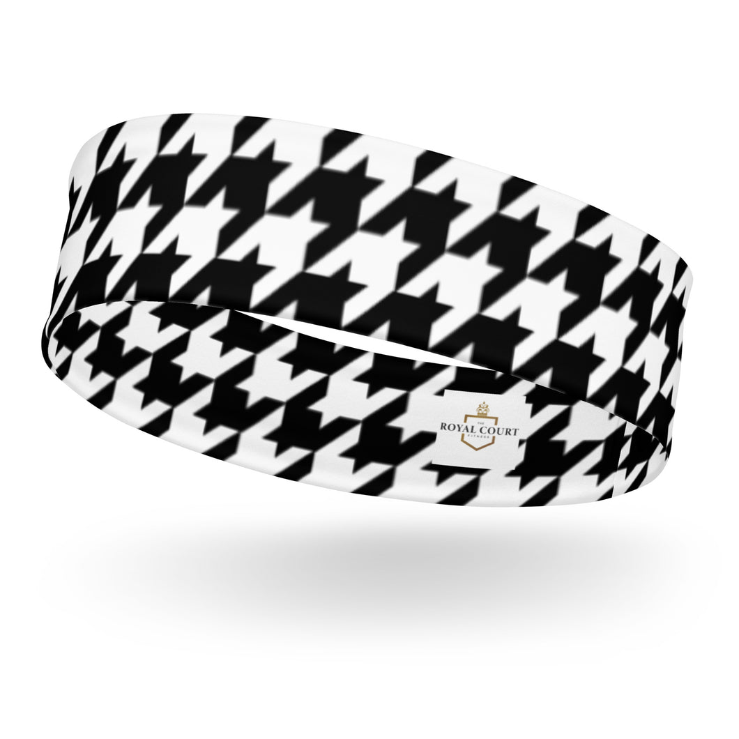 The RCF Active Headband/ Houndstooth