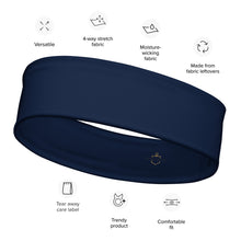 Load image into Gallery viewer, The RCF Active Headband/ Navy
