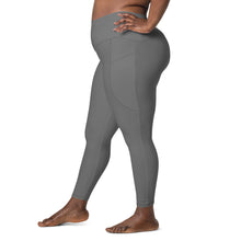 Load image into Gallery viewer, The Royal Court Fitness Leggings/ Grey
