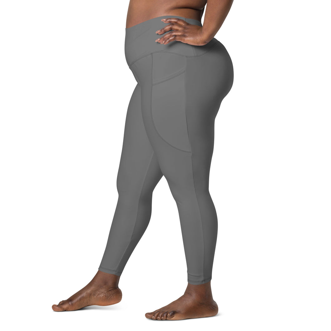 The Royal Court Fitness Leggings/ Grey