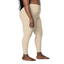 Load image into Gallery viewer, The Royal Court Fitness Leggings/ Cream
