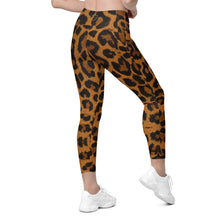 Load image into Gallery viewer, The Royal Court Fitness Leggings/ Leopard
