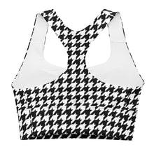 Load image into Gallery viewer, The Royal Court Fitness Houndstooth Sports Bra
