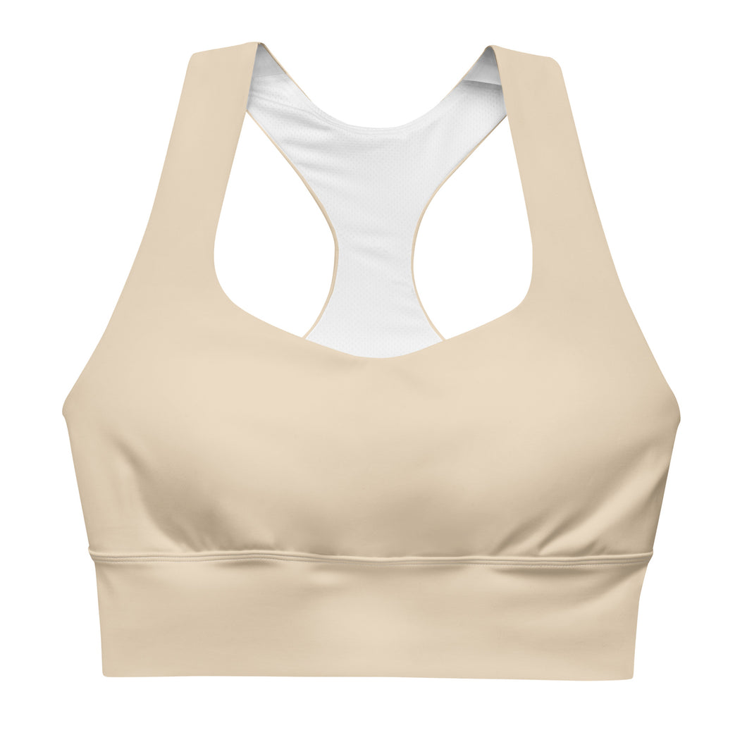 The Royal Court Fitness Sports Bra/ Cream