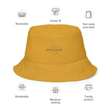 Load image into Gallery viewer, The RCF Reversible bucket hat/ Crocodile yellow
