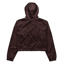 Load image into Gallery viewer, The RCF cropped windbreaker/ Crocodile Malbec
