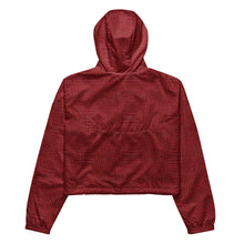 Load image into Gallery viewer, The RCF cropped windbreaker/ Crocodile Red
