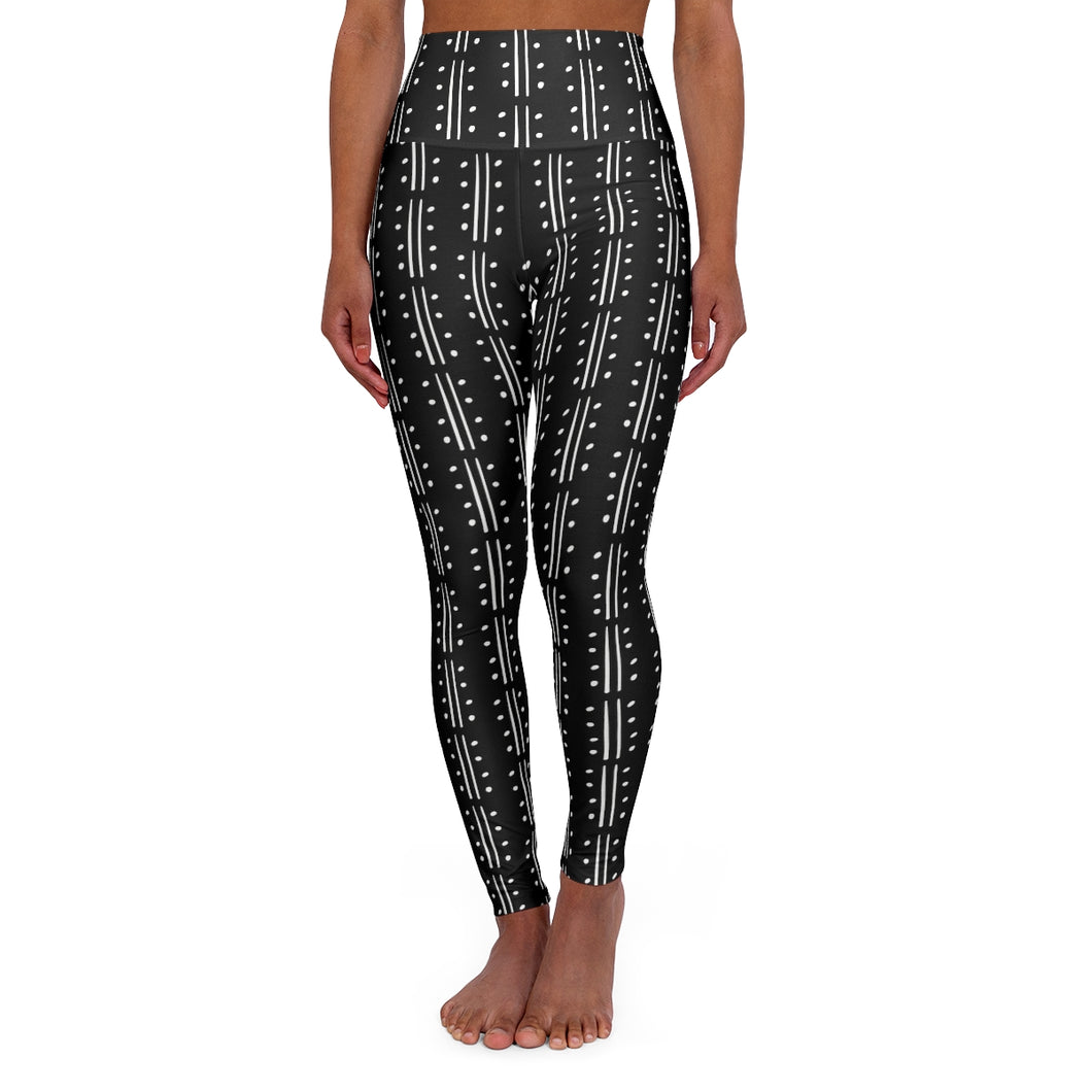 The Warrior Goddess High Waisted Leggings- Black